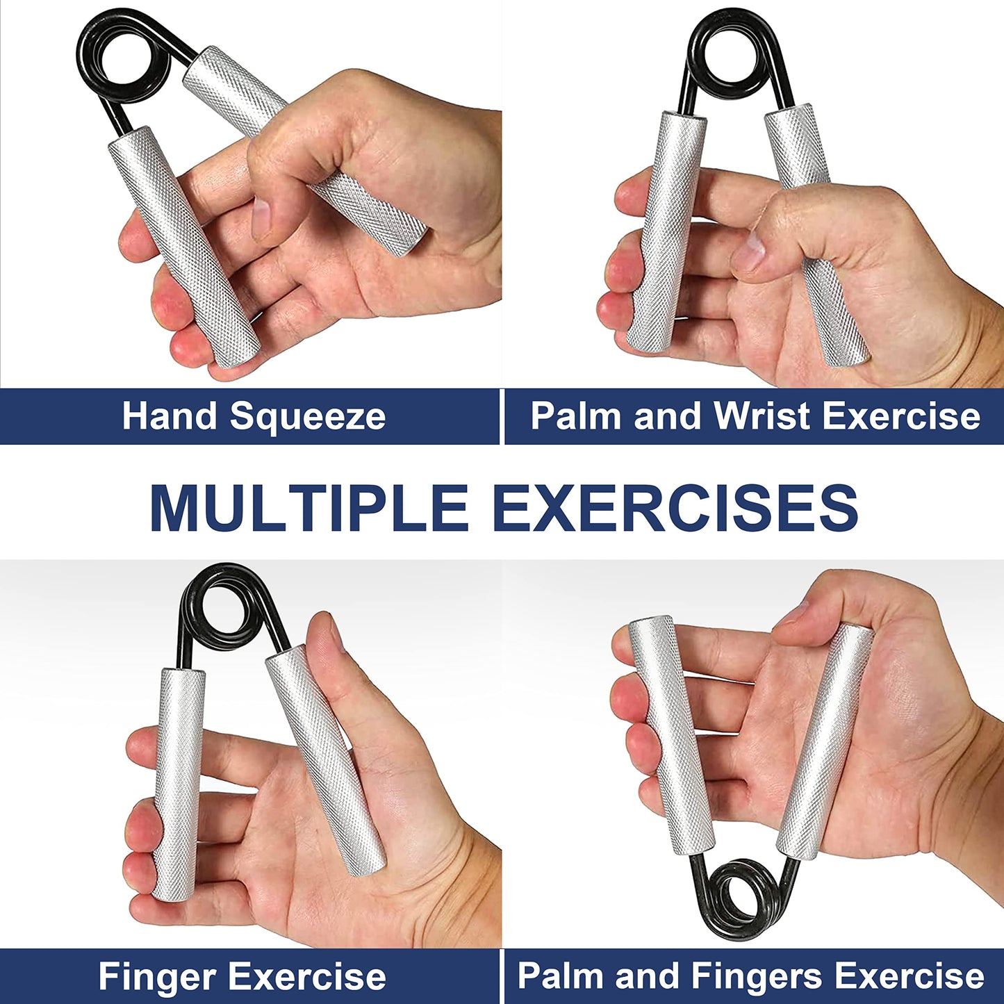 FLYFE Grip Strength Trainer, Hand Grip Strengthener, 2 Pack(100+150LB)