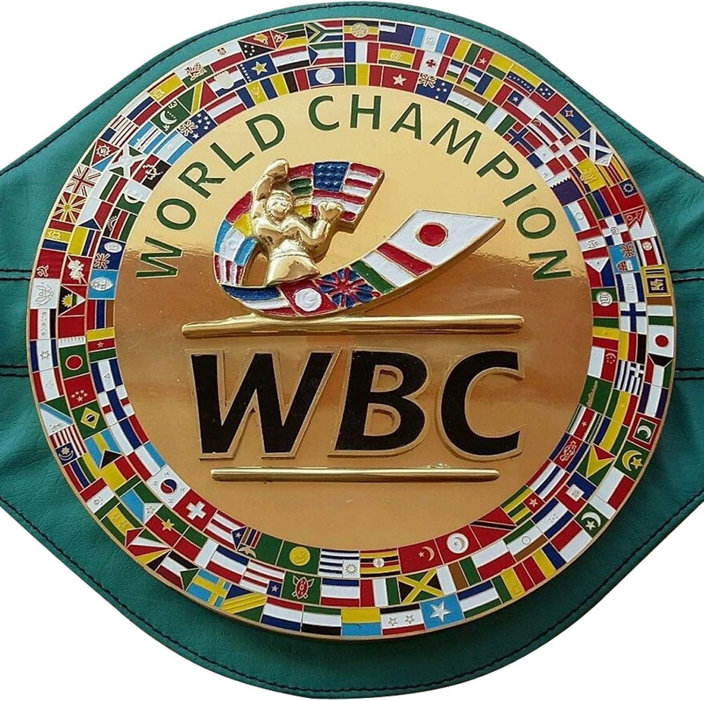 Generic WBC Championship Boxing Belt 3D Replica Adult Titles (Green)