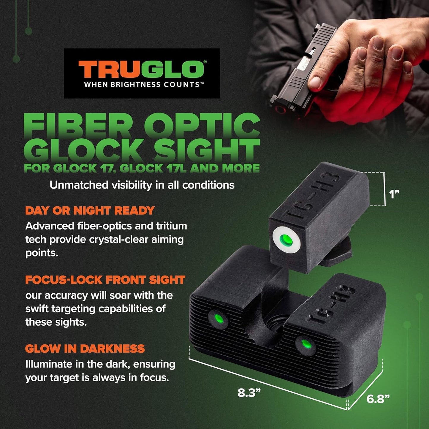 TRUGLO Glock Rear/FRNT SGT INSTL Tool