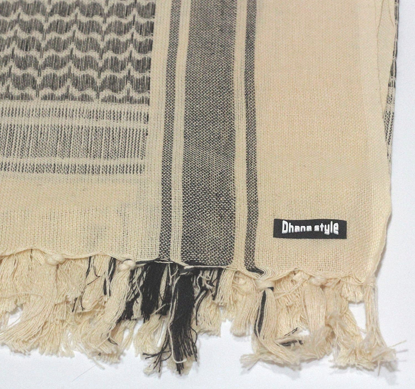 Afgan Stole Military Shemagh Tactical Arab Desert Keffiyeh Scarf Neck & Head Wrap Turban Woven Cotton 100%