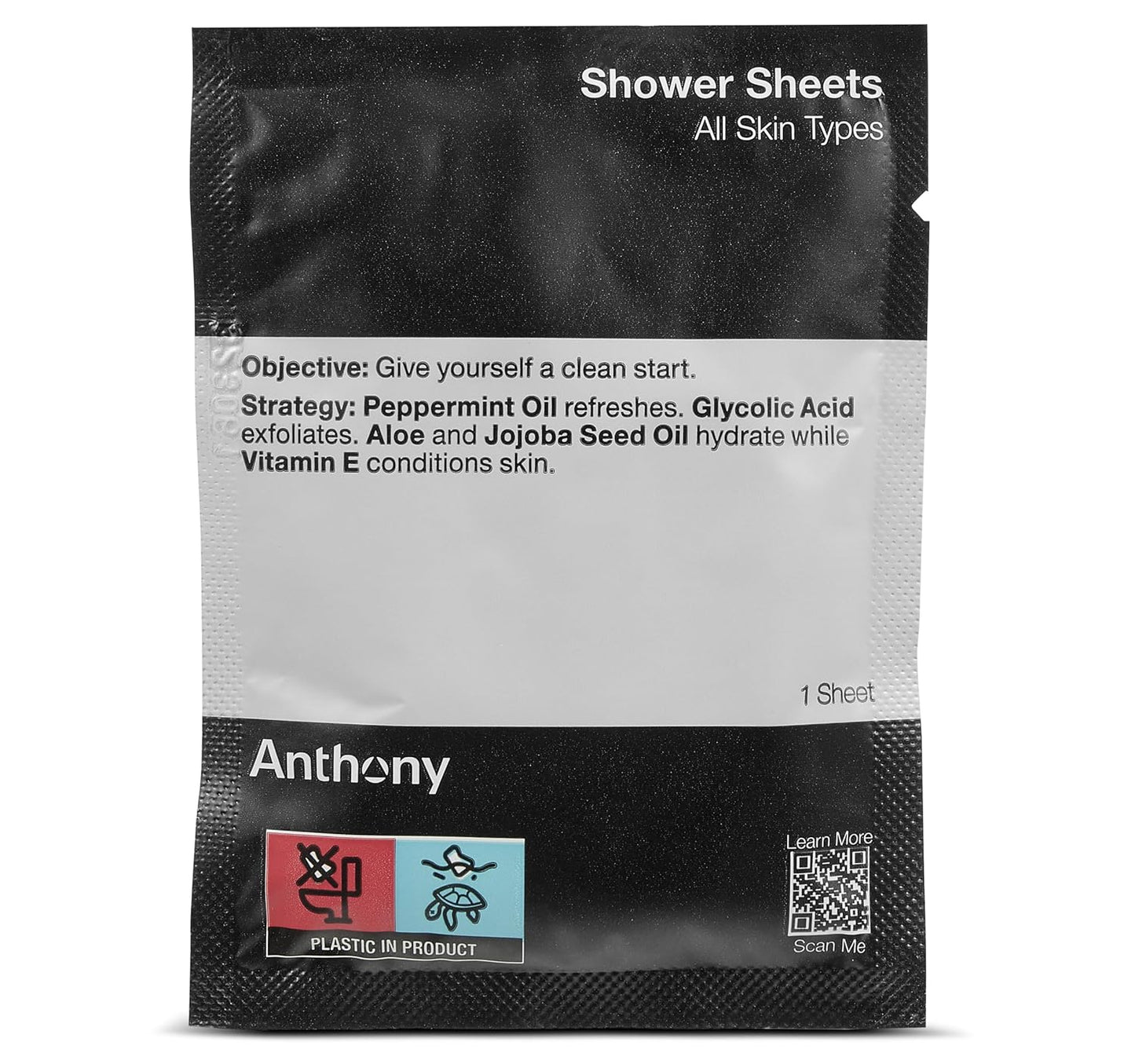 Anthony Body Wipes for Adults Bathing, Post Workout, & A Must Have Camping Personal Care Product – Travel Shower Wipes No Rinse Body Wash – Disposable Wash Cloth Towelettes 12 9”x12.5”