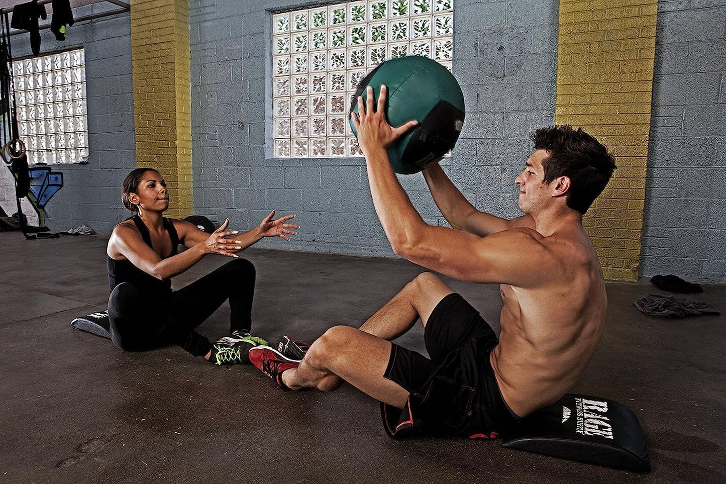 Abdominal Mat, Ab Mat, Core Trainer, Crossfit Core Workouts, Sit ups, Crunches - Workouts Included