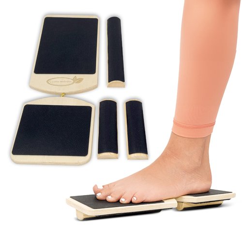 Single Leg Foot Board - Ankle & Foot Exerciser Strengthener, Physical Therapy for Sprained Ankles, Foot Stretcher for Plantar Fasciitis