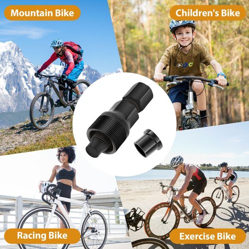 Bike Crank Remover Tool Bicycle Crank Puller Bike Crankset Crank Arm Puller Compact Crank Puller Cycling Power Pull Crank Pulley Tool Repair Maintenance Remover