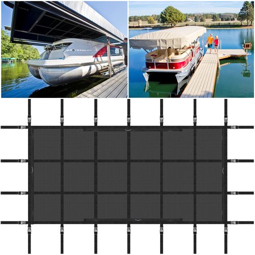 Boat Lift Canopy Storage Net: Creates Storage Area Under Your Boat Lift Canopy 118"x59"