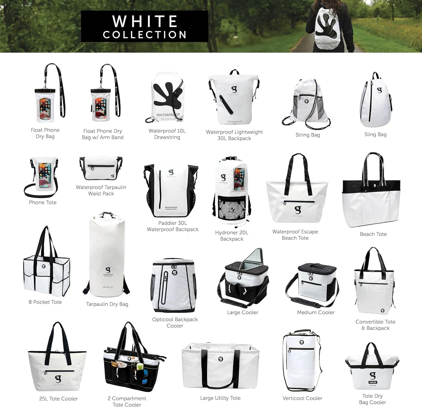 Geckobrands Verticool Insulated Soft Cooler Bag - Portable, Holds 9 Cans or 2 Wine Bottles, Ideal for Beach & Picnics