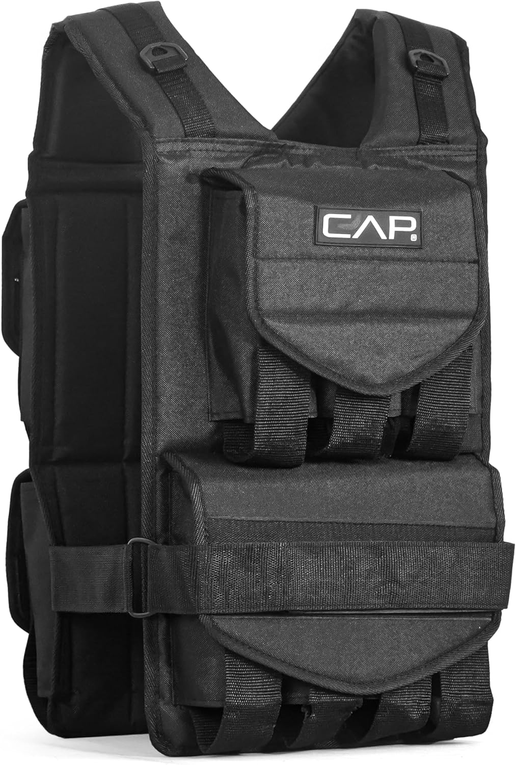 Adjustable Weighted Vest by CAP Barbell | Custom Fit for Enhanced Workouts