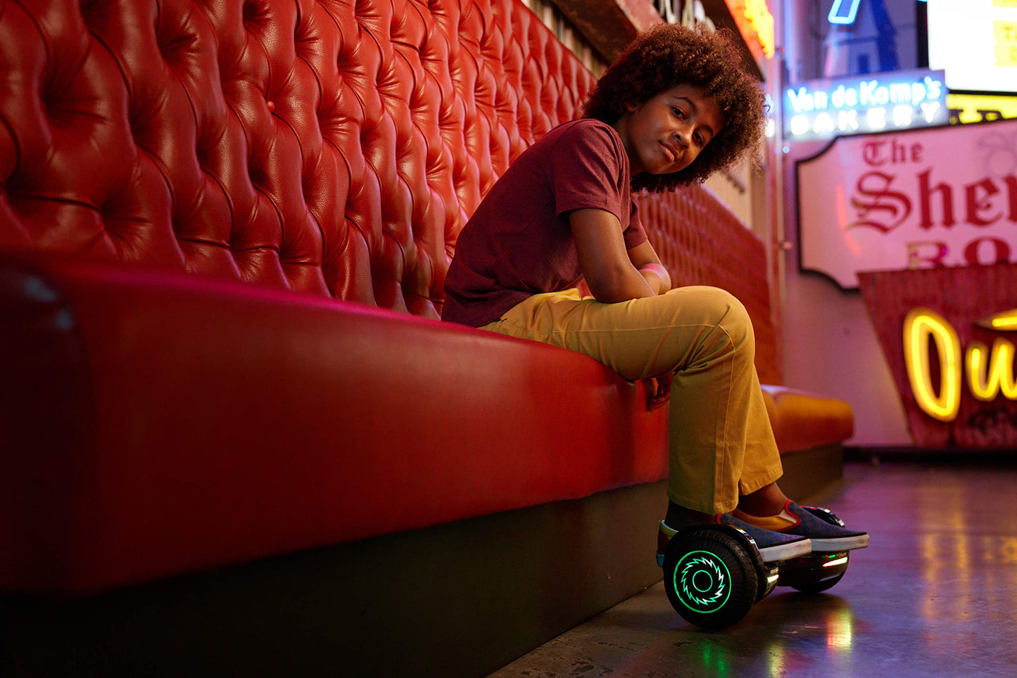 Razor Hovertrax Prizma Hoverboard with LED Lights, UL2272 Certified Self-Balancing Hoverboard Scooter, Prismatic Color, for Kids Age 8+