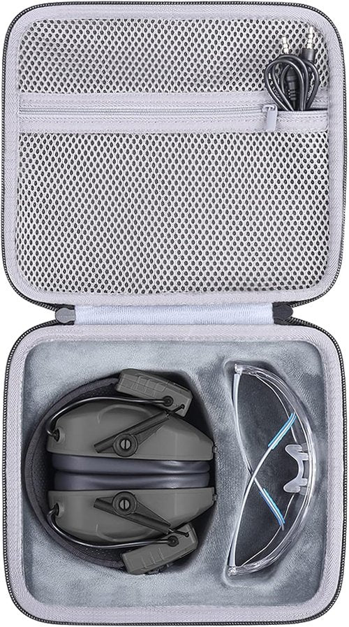 co2CREA Hard Case Replacement for Walker's Razor Slim Electronic Muffs Earmuffs