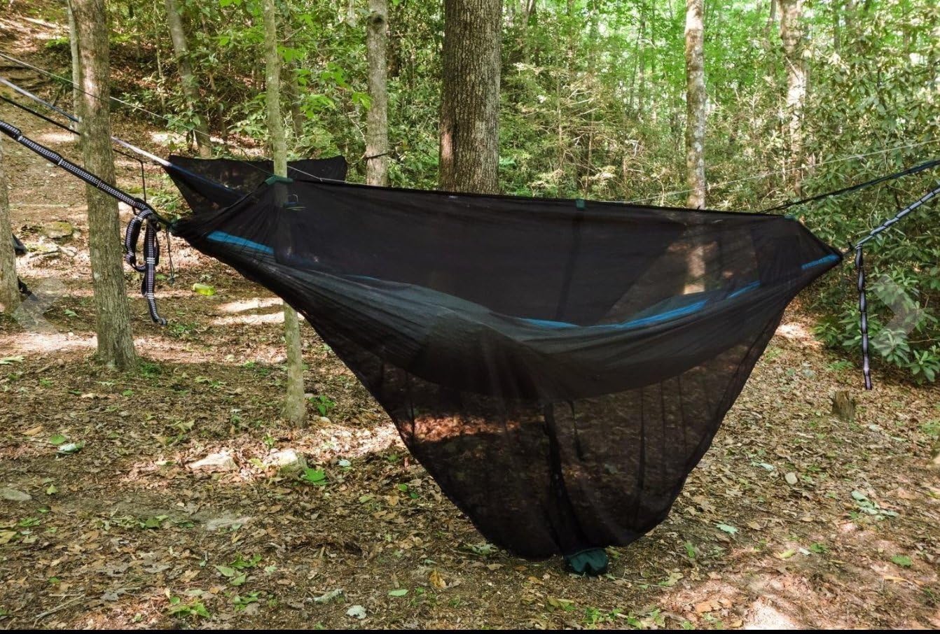 Hammock Bliss Mosquito Net Cocoon -The Ultimate Hammock Bug Net with Insect Proof No See Um Mesh – Make Hammock Camping A Bug Free Experience