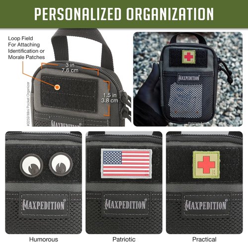 MAXPEDITION Mini Pocket Organizer - Compact Tactical Gear Storage Solution