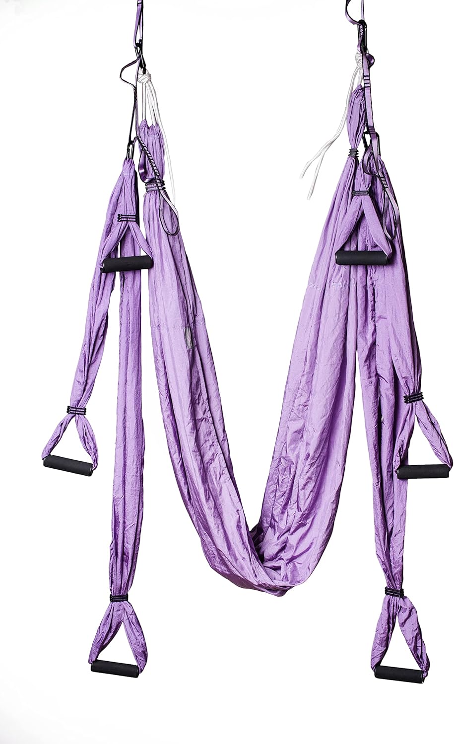 Aerial Yoga Swing Set - Hammock Hanging Swing - Sling Inversion Fly Kit - Antigravity Yoga Sling - Suspension Trapeze