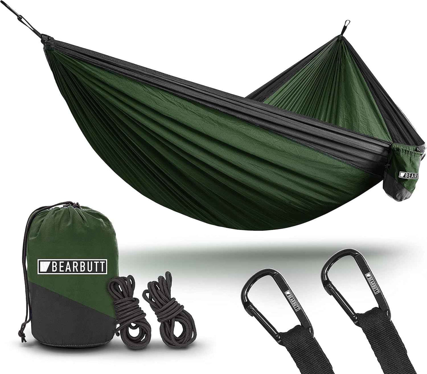 Premium Double Hammock with Tree Straps - Durable, Portable & Comfortable