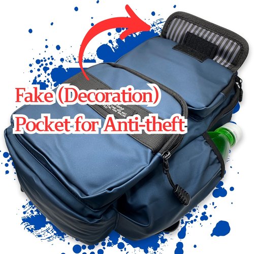 Convertible Anti-Theft USB Charging Port Travel Sling Backpack with Bottle Holder Key Ring Strap, Water Repellent Travel Hidden Zipper Crossbody Chest Bags, Hiking Daypack Shoulder Bags (Black)