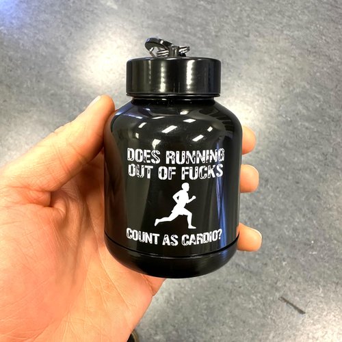 ONMYWHEY Double Scoop (180cc) Protein and Supplement Keychain Funnel, Does Running Out Of $*%@^