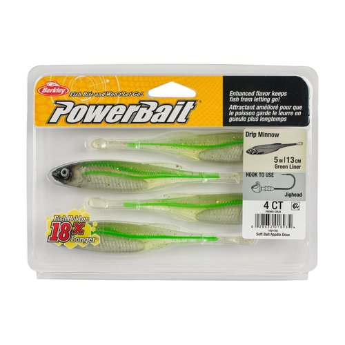 Berkley PowerBait Drip Minnow Fishing Soft Bait