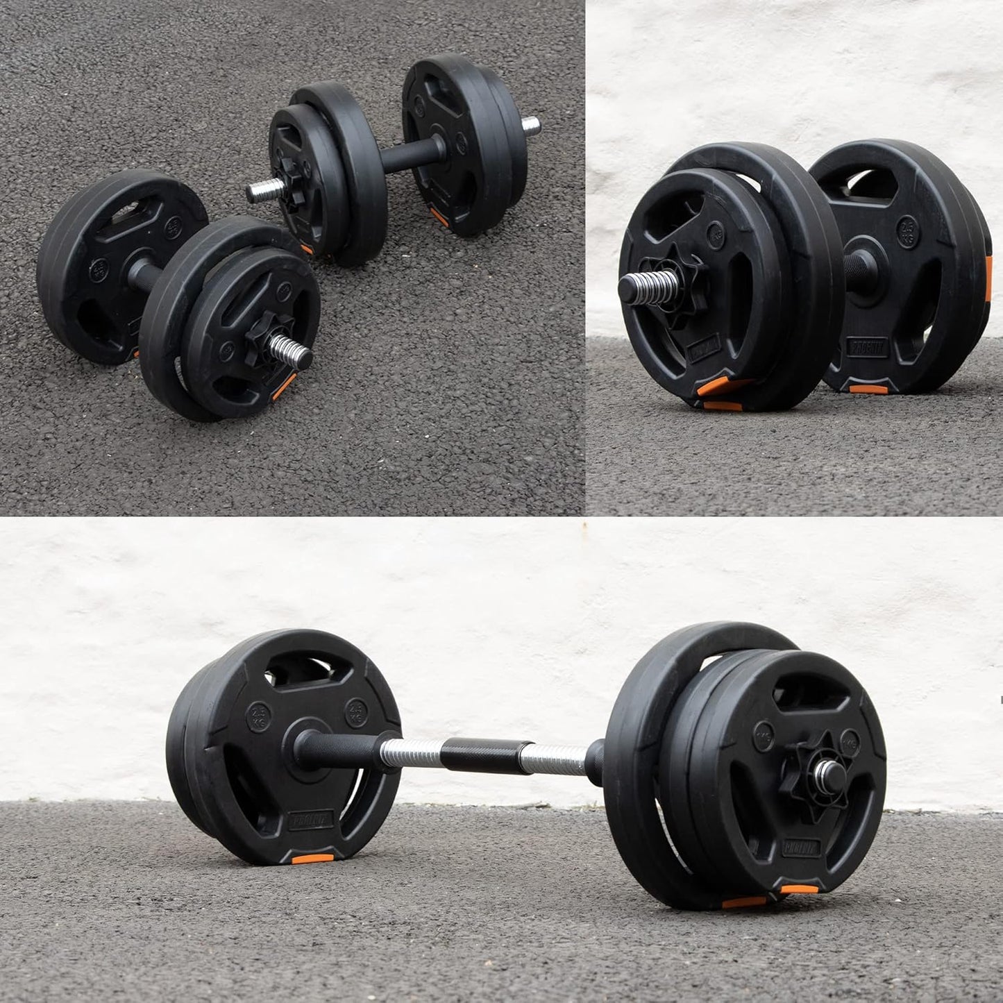 Adjustable 2-in-1 Barbell & Dumbbell Set for Strength Training - Phoenix Fitness