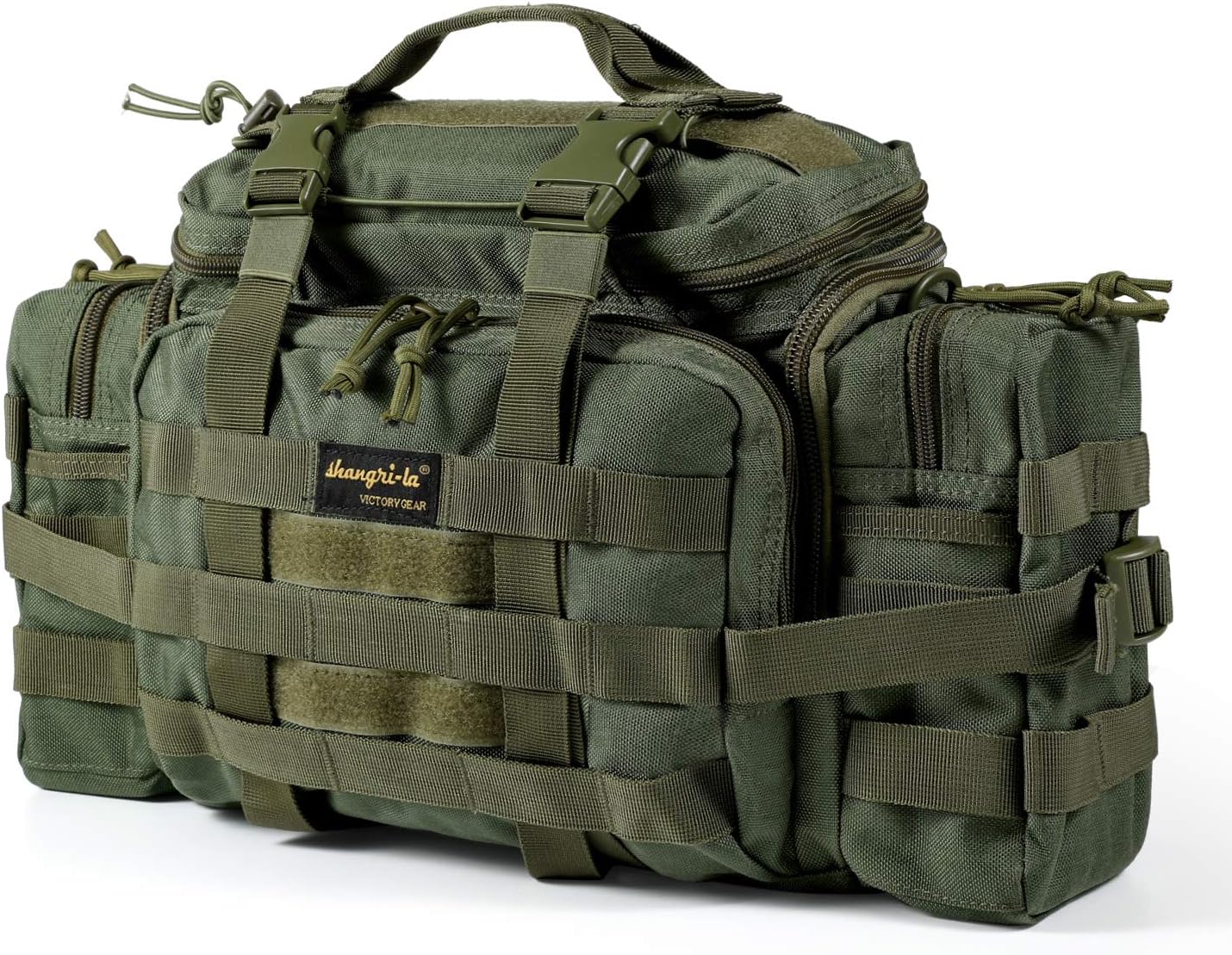 SHANGRI-LA Tactical Range Bag Outdoor Sling Backpack Hiking Fanny Waist Pack