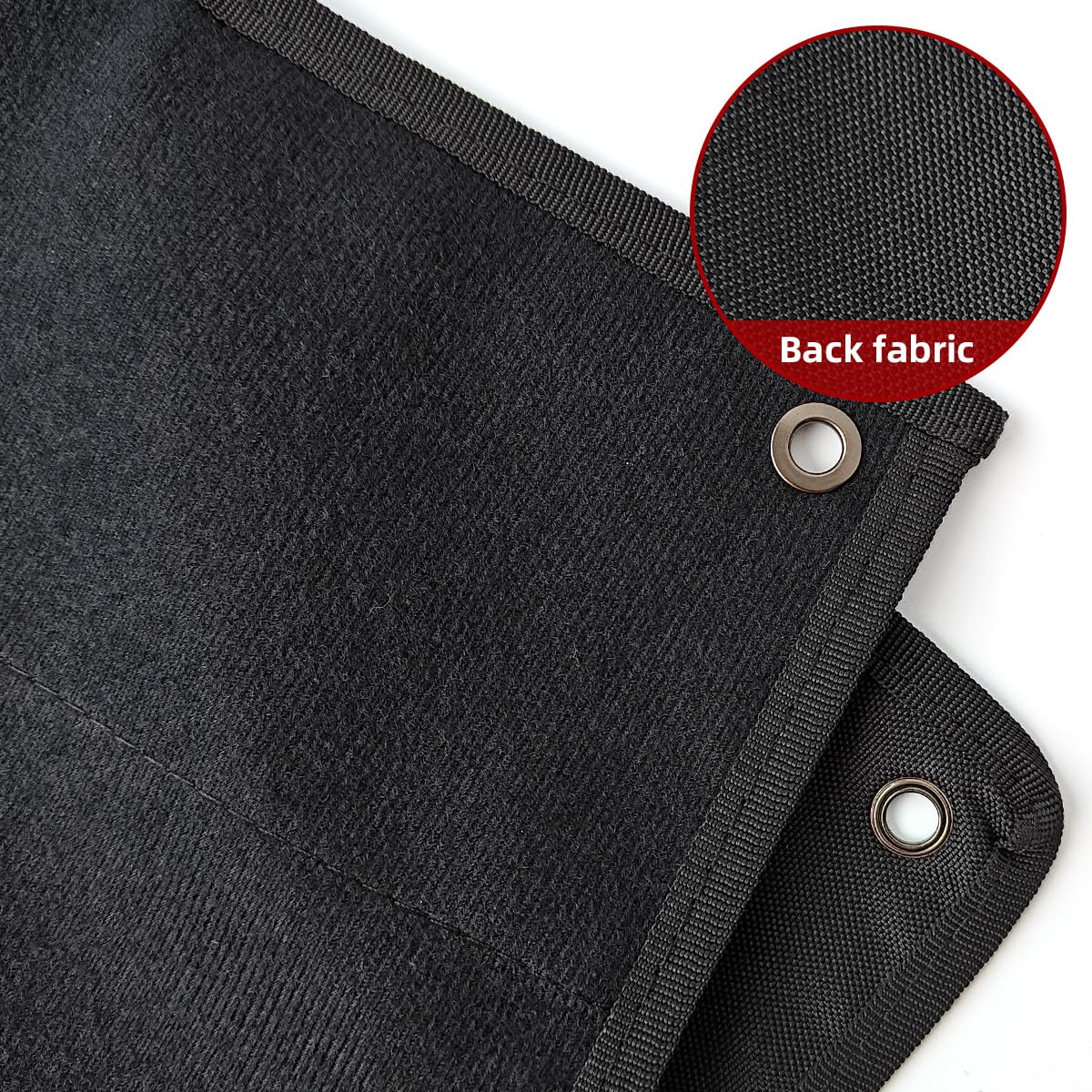 J.CARP Patch Board, Patch Wall Tactical Patch Display, Hook and Loop Military Patches Holder (Black 27.5" * 33" Comes with 2Pcs Flag Patches)