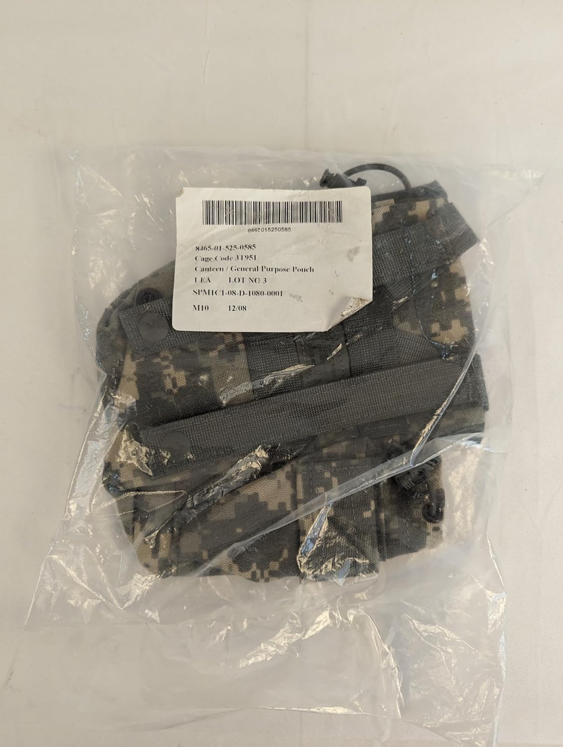 Official US Military ACU MOLLE II Canteen Utility Pouch