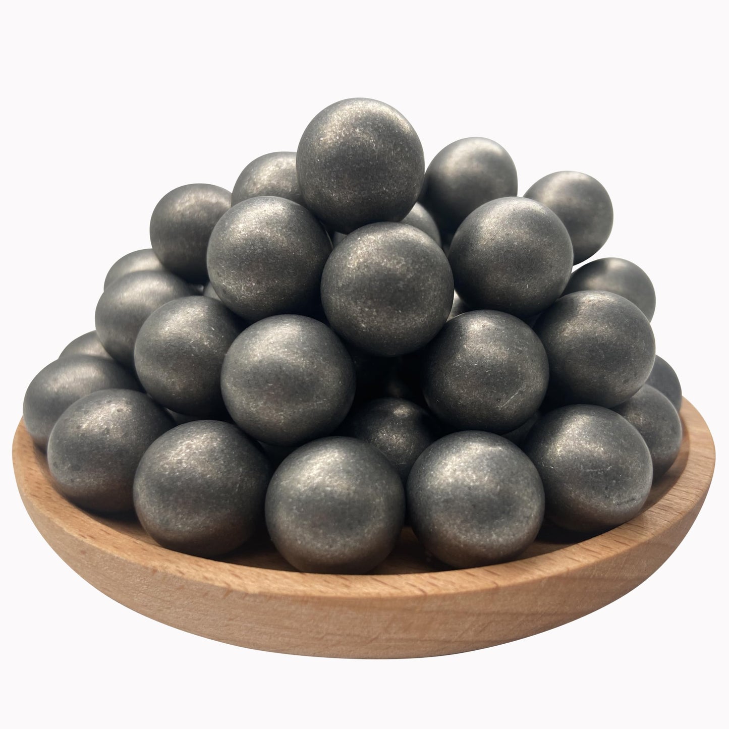 Alien Play 75 PCS .68 Cal Aluminum Balls for Self Defense, 68 Caliber Hard Solid Alu Ammo Projectiles Compatible with Byrna SD/LE and Umarex T4E HDR68/ HDS68/Pistelle X-68 (7.3 Grams, Black)