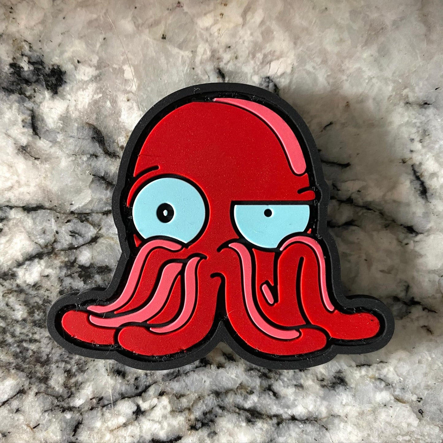 Tentacle Man - PVC Morale Patch | Hook & Loop Backing