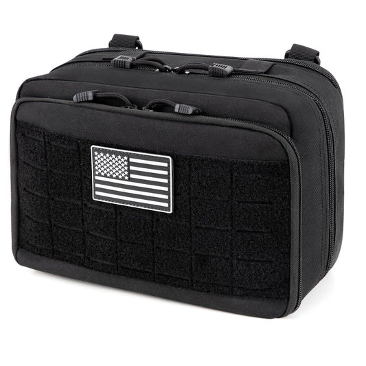 Jueachy Molle Large Tactical Pouch: EDC Pouch Medical Tool Pouches Expandable Admin Bag Accessories Organizer Utility Pack