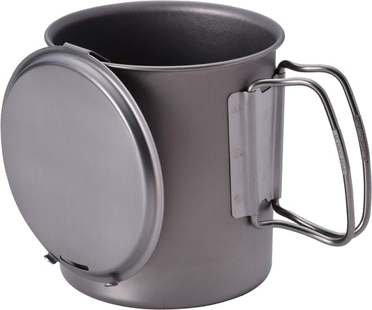 Snow Peak Trek Series Backpacking/Camping Cookware Sets, Trek 1400 Pot & Pan, 47.3 fl oz