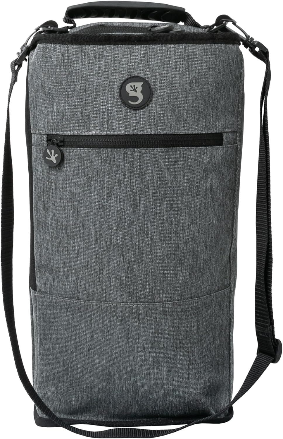Geckobrands Verticool Insulated Soft Cooler Bag - Portable, Holds 9 Cans or 2 Wine Bottles, Ideal for Beach & Picnics
