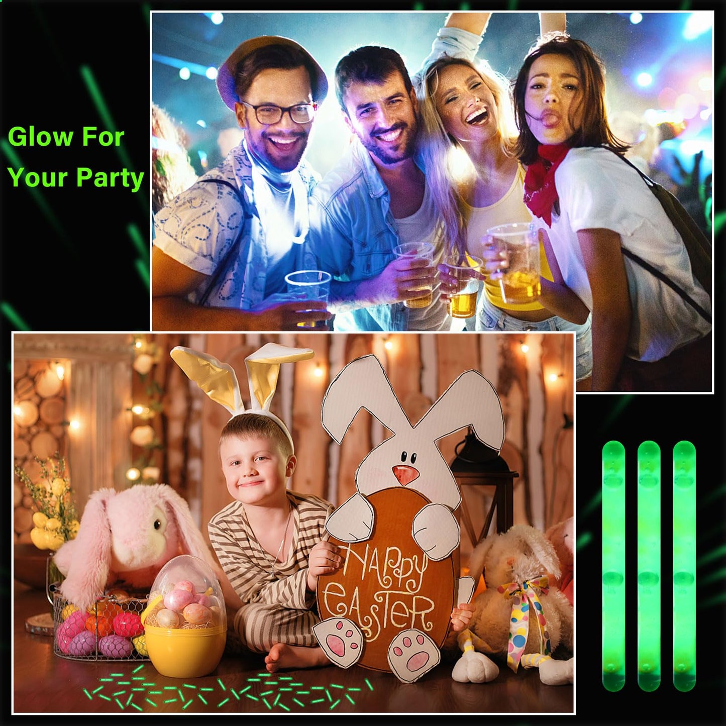 600 Pcs Fishing Glow Sticks Bulk for Bobbers 1.5 Inch Mini Glow Sticks Night Fishing Glow Stick Rod Tip Glow Sticks Underwater Light Stick for Rave Easter Halloween Christmas New Year Party Decor