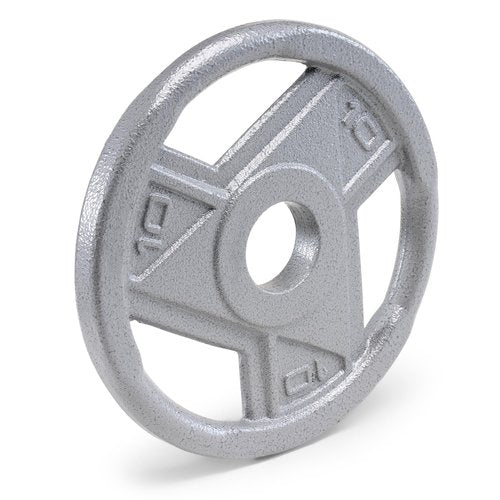 Marcy Classic 2" Cast Iron Olympic Grip Plates, 10lb