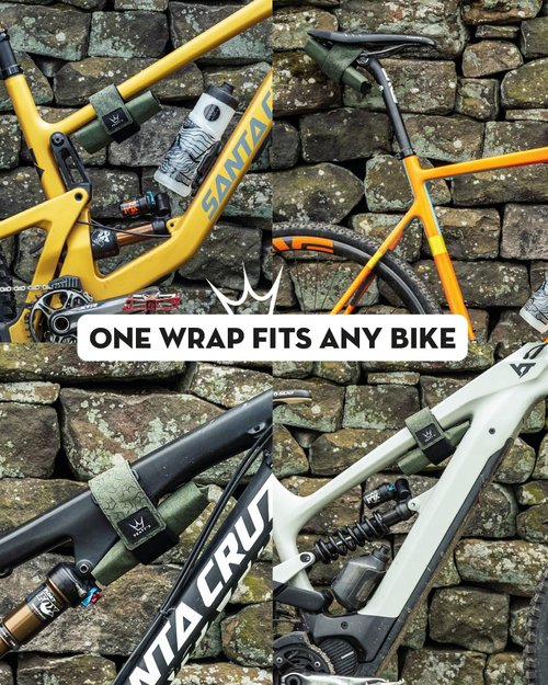 Peaty's Holdfast Trail Tool Wrap - Super Secure, No Slip or Rattle, Modular Design, Waterproof, Storage Frame Bag with Zip Pouch Pocket, Fits Anywhere, For MTB Road Gravel Ebike Mountain Bike - Black