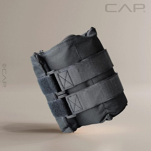 CAP Barbell Adjustable Ankle Weights |10-20lb Pair | Black