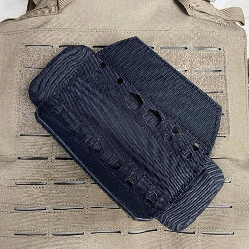 Zamudam Tactical Vest Shoulder Pad Cushion Pad for CPC JPC XPC Molle Plate Carrier Shoulder Strap Pads 1 Pair Black