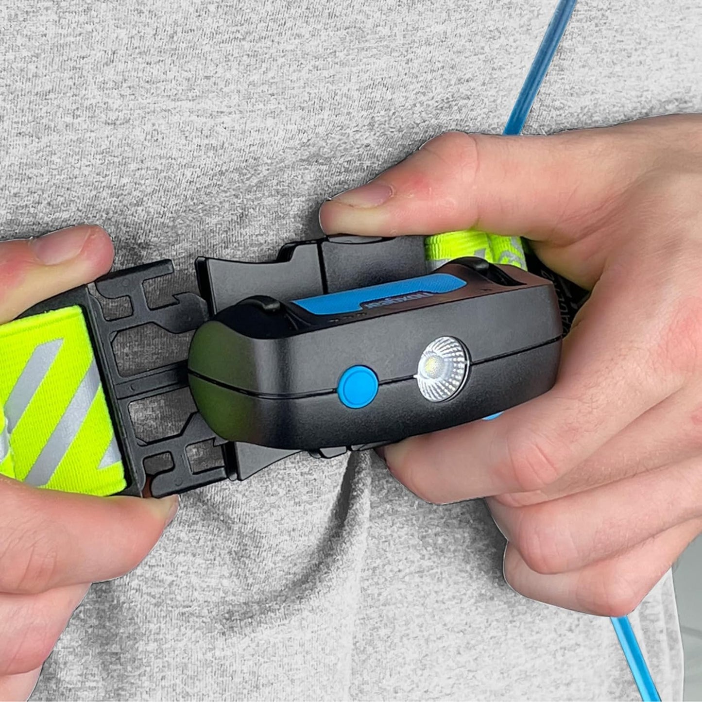 Tracer2 Reflective Running & Cycling Vest - Multicolor Illuminated, Rechargeable, Waterproof