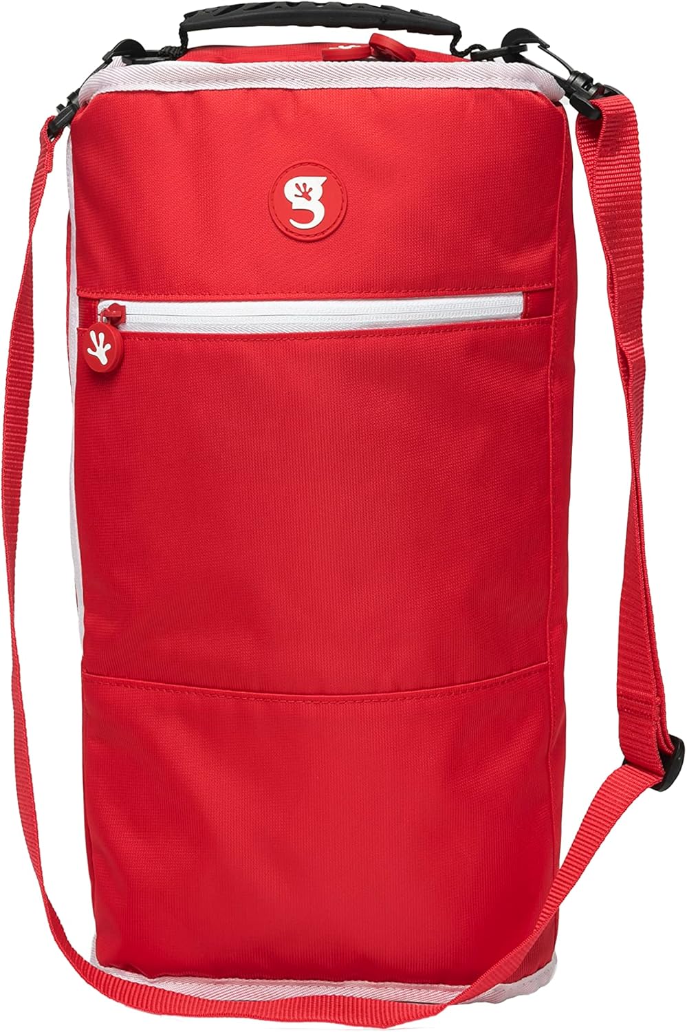 Geckobrands Verticool Insulated Soft Cooler Bag - Portable, Holds 9 Cans or 2 Wine Bottles, Ideal for Beach & Picnics