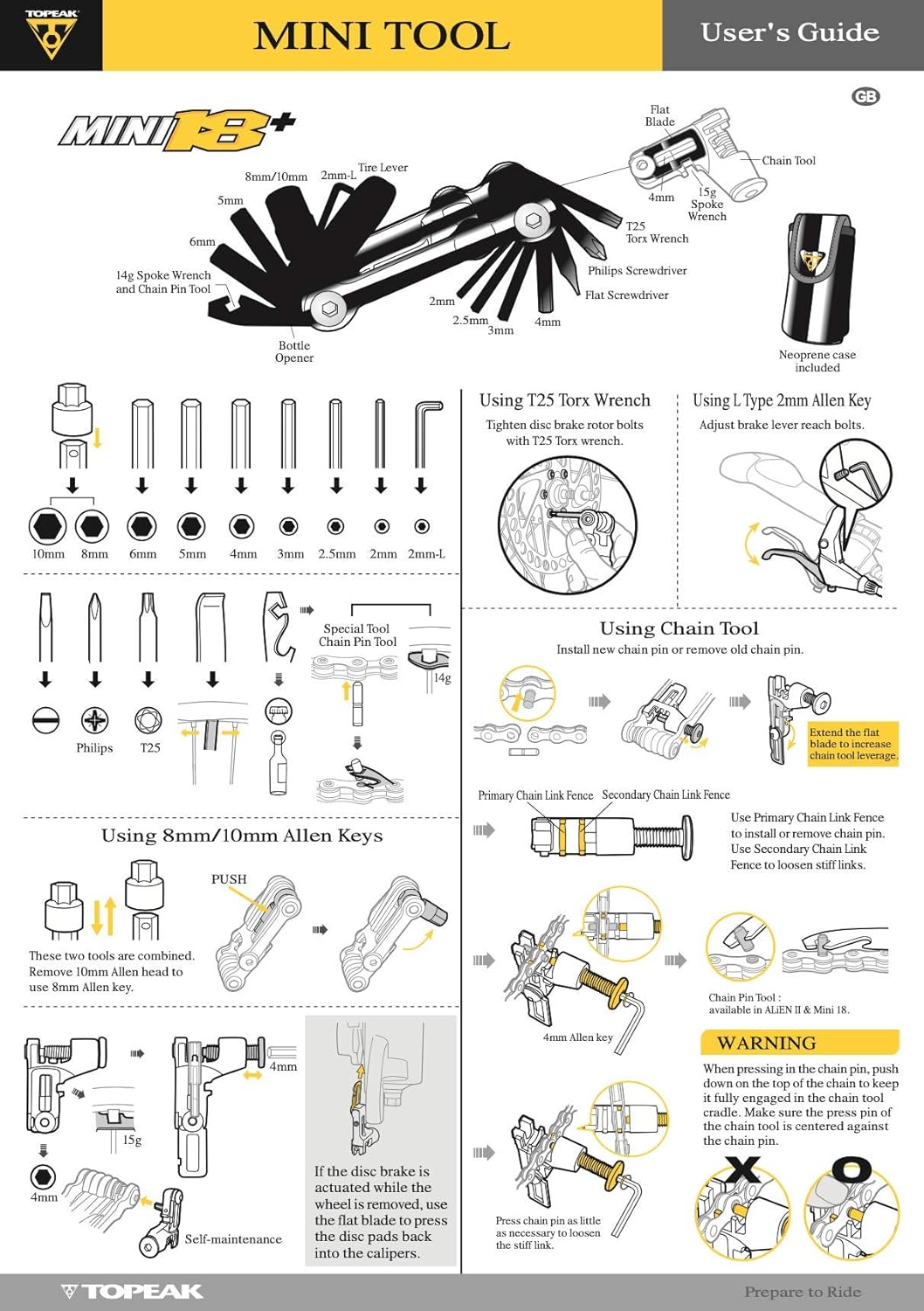 Topeak Mini 9 Multi-Tool