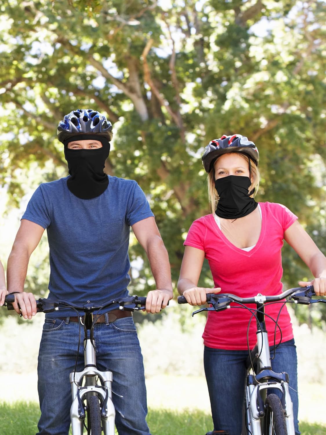 6 Pcs UV Protection Ski Mask Balaclava | Summer Full Face Cover for Men & Women
