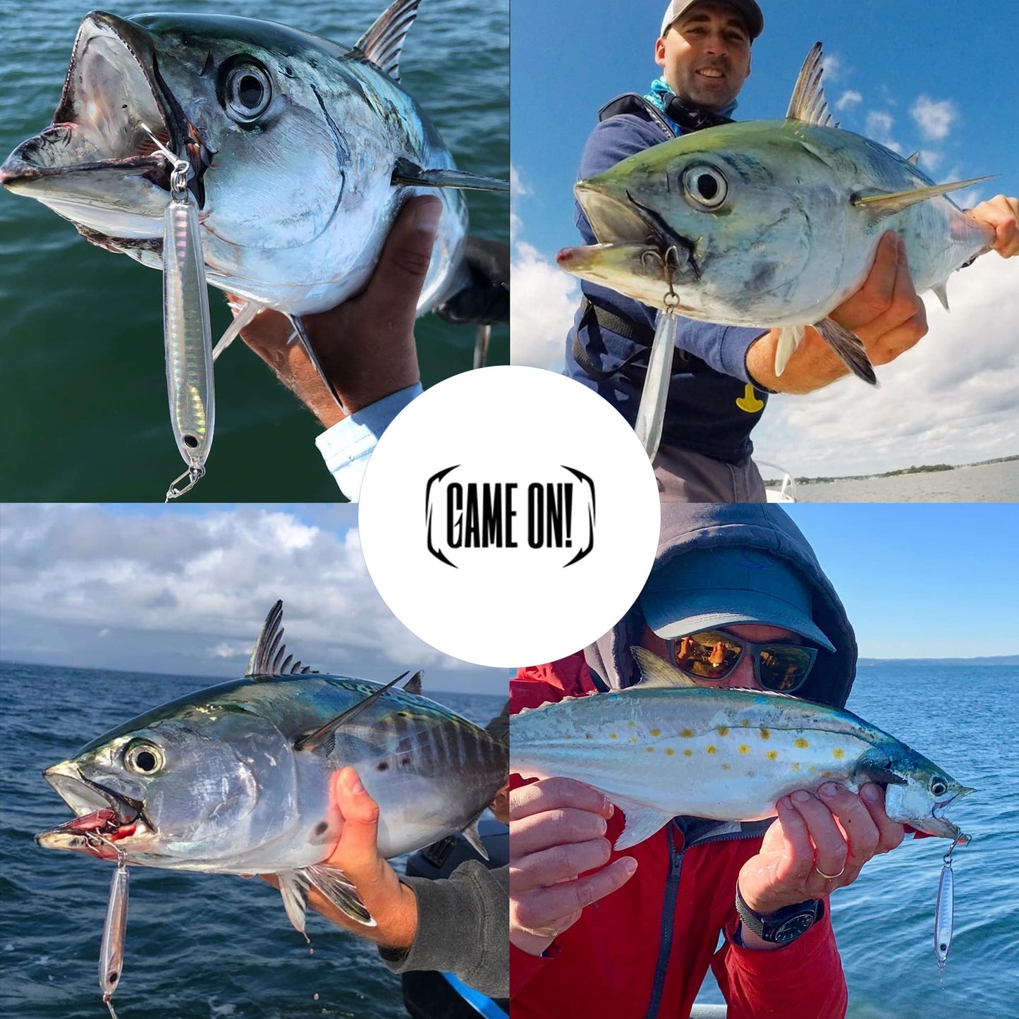 EXO Jigs™ - Shatter Resistant Casting Jig (1.0 oz (3.0 inch), Electric Chicken)