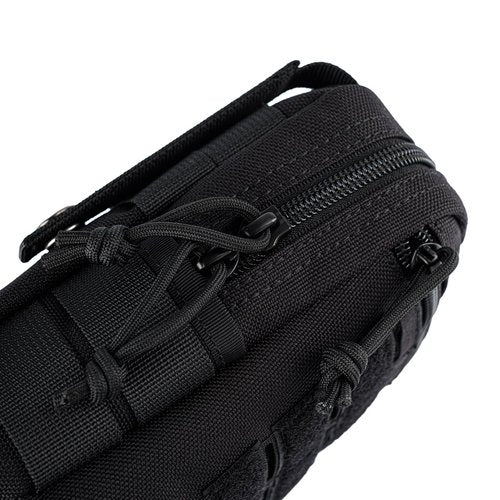TACNEX MOLLE Duty Belt Pouch Men's Tactical Utility EDC Pouch Range Gear Carry Waist Bag Small Items Storage Phone Pockets for Backpack Vest Police Military Hunting Camping Hiking Black