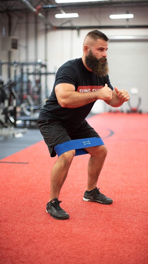 Level 2 Hip Circle Resistance Bands by Mark Bell - Premium Exercise Bands for Strength Training