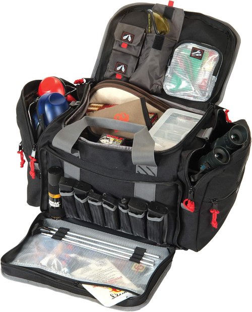 Large Range Bag with Lift Ports & 4 Ammo Dump Cups | Durable Secure Guns, Ammo & Shooting Accessories Storage