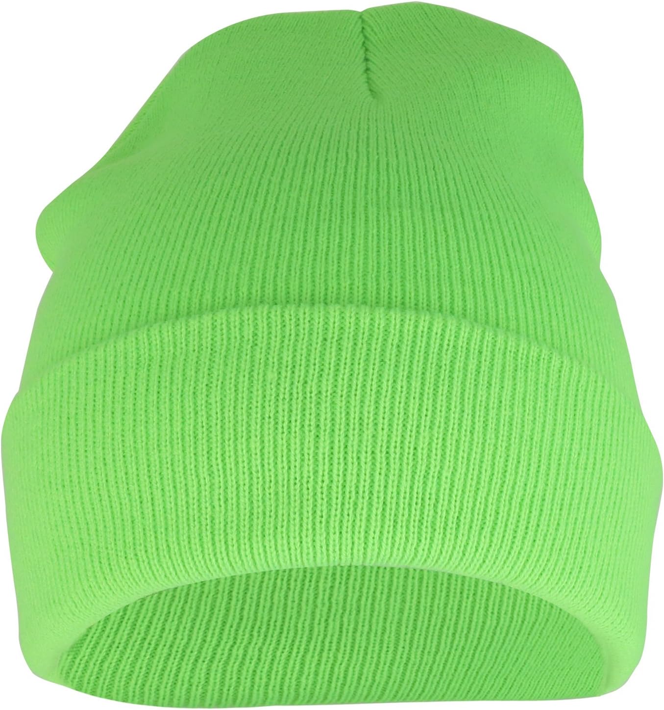 Armycrew High Visibility Neon Color Cuff Long Winter Beanie Hat