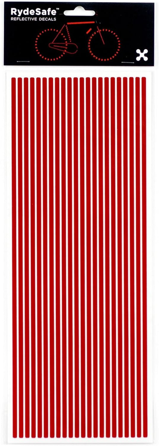 Reflective Decals 3/16" Pinstripes Kit Jumbo, White