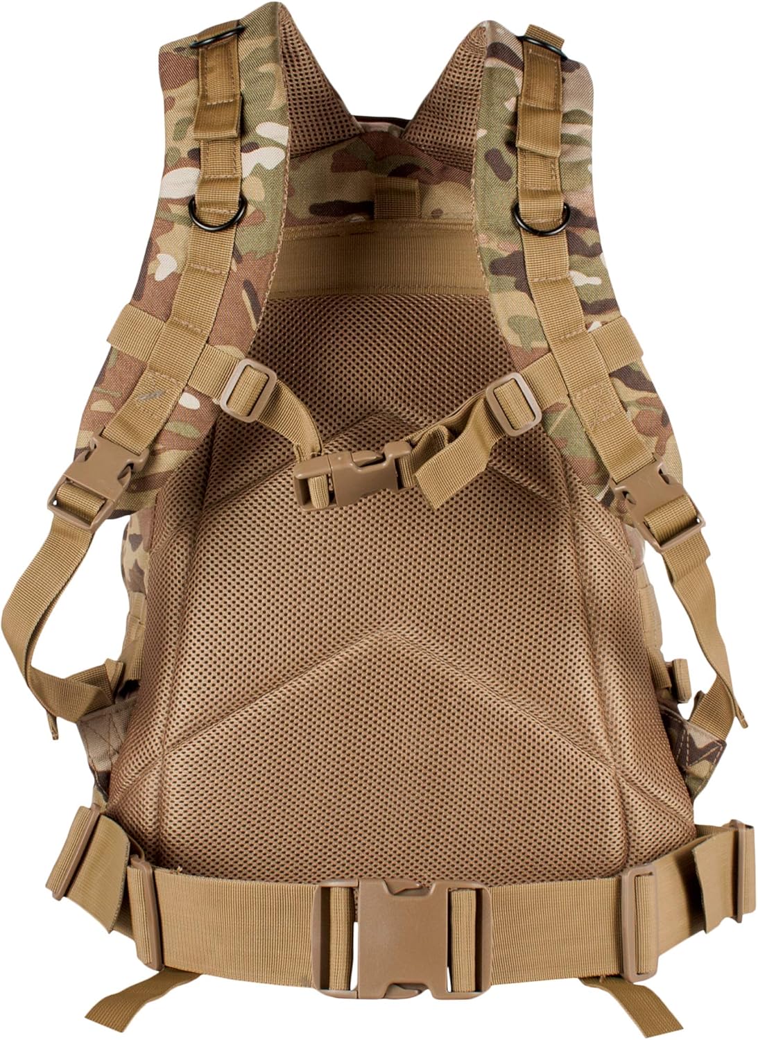 Fox Outdoor Products Large Transport Pack | 37L Tactical Backpack with Compression Straps, Hydration Pocket & Modular Webbing