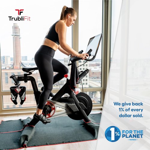 TrubliFit Replacement Seat & Handlebars Slide Adjustment Handles - L Handle for Original Peloton Bike and Bike+ - All Metal Handles 2-Pack