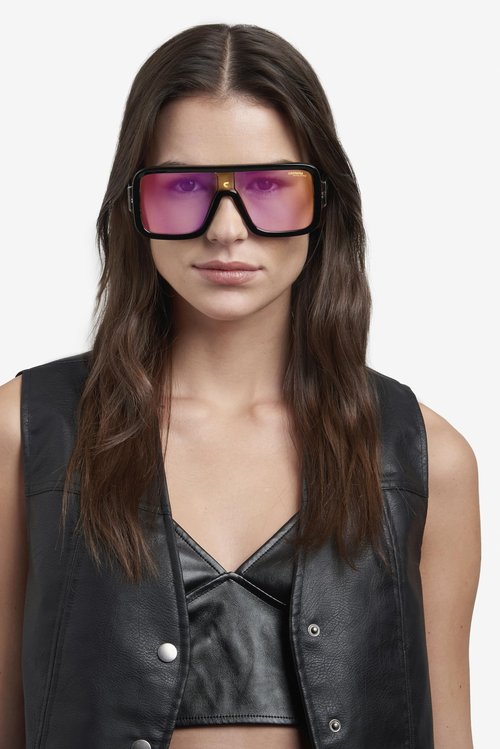 CARRERA FLAGLAB 14 7C5 BLACK CRYSTAL 62/11/145 UNISEX Sunglasses