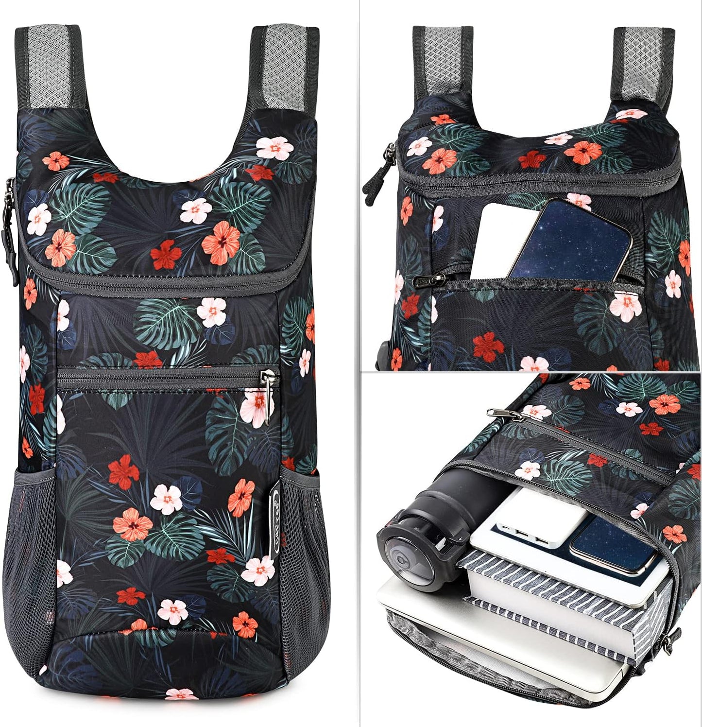 G4Free Lightweight Packable Hiking Backpack for Men Women Small Hiking Daypacks Foldable Shoulder Pack Casual Outdoor Bag 11L