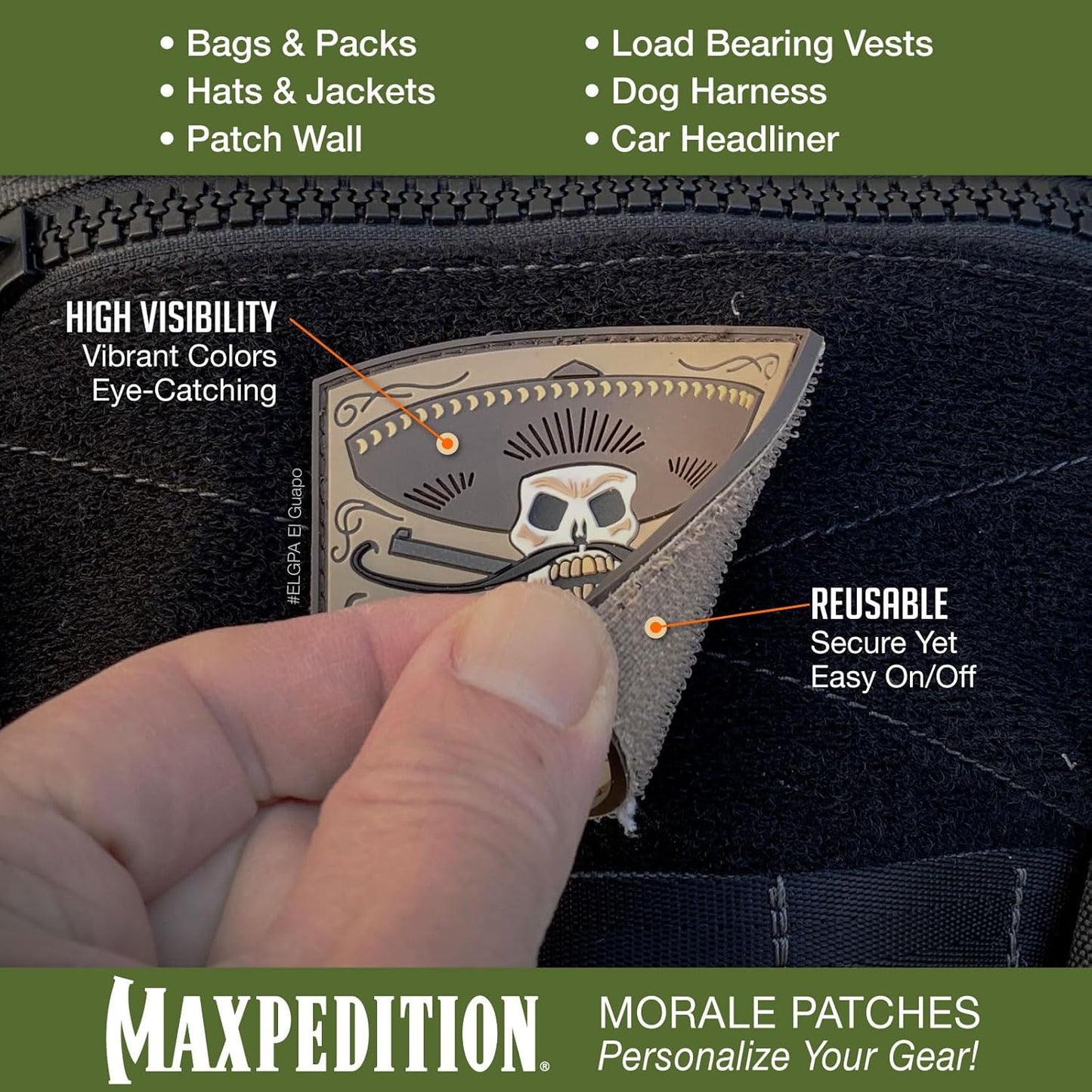MAXPEDITION El Guapo Patch