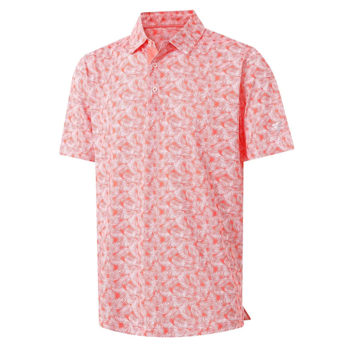 M MAELREG Golf Shirts for Men Dry Fit Print Patterns Performance Moisture Wicking Mens Polo Shirts Short Sleeve